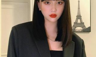 直刘海适合什么发型